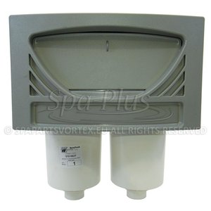 100sq ft Front Access Skim Filter Assembly Oval Grey