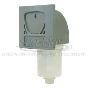 50sq ft Front Access Skim Filter Assembly Oval Grey