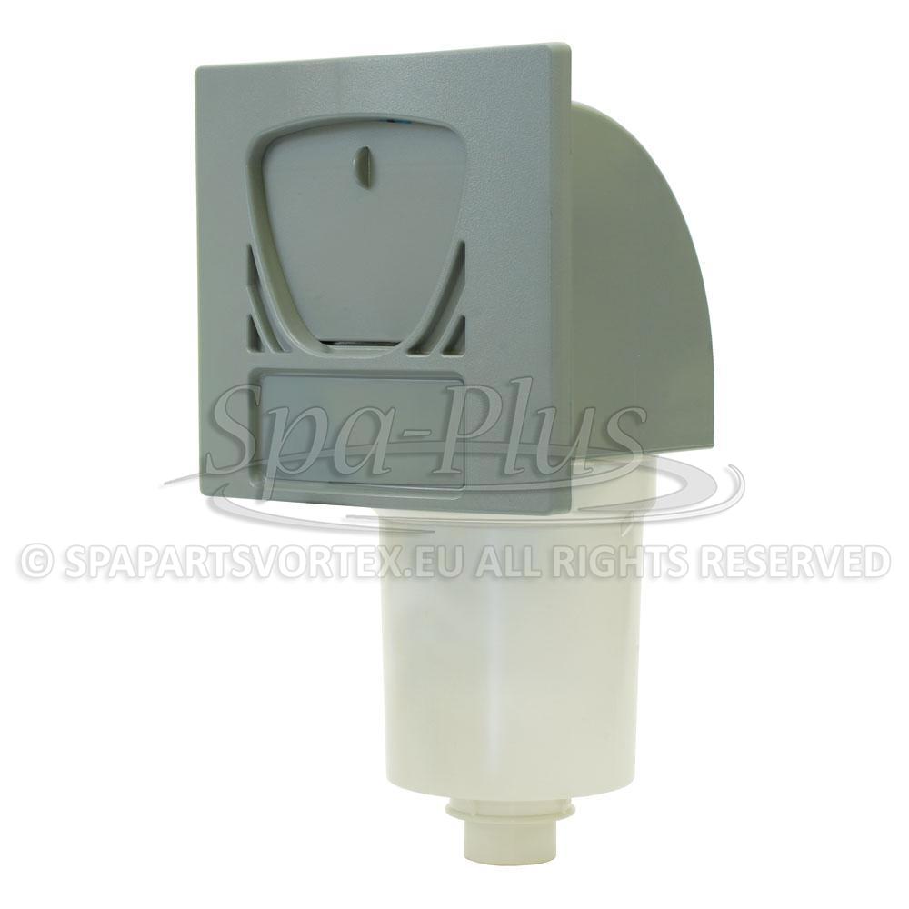 50sq ft Front Access Skim Filter Assembly Oval Grey
