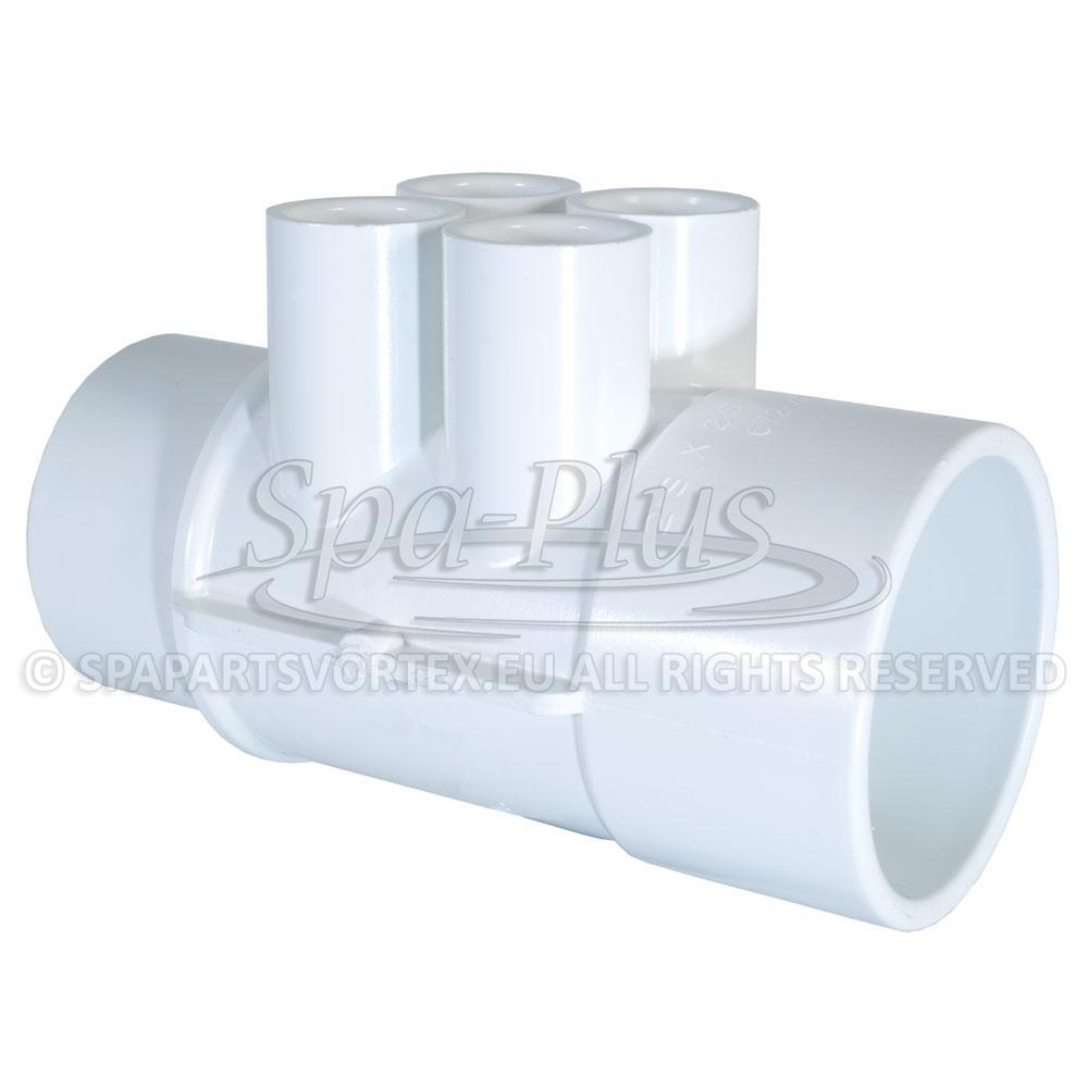 Water Manifold 2" x 1/2" Skt (4PT)