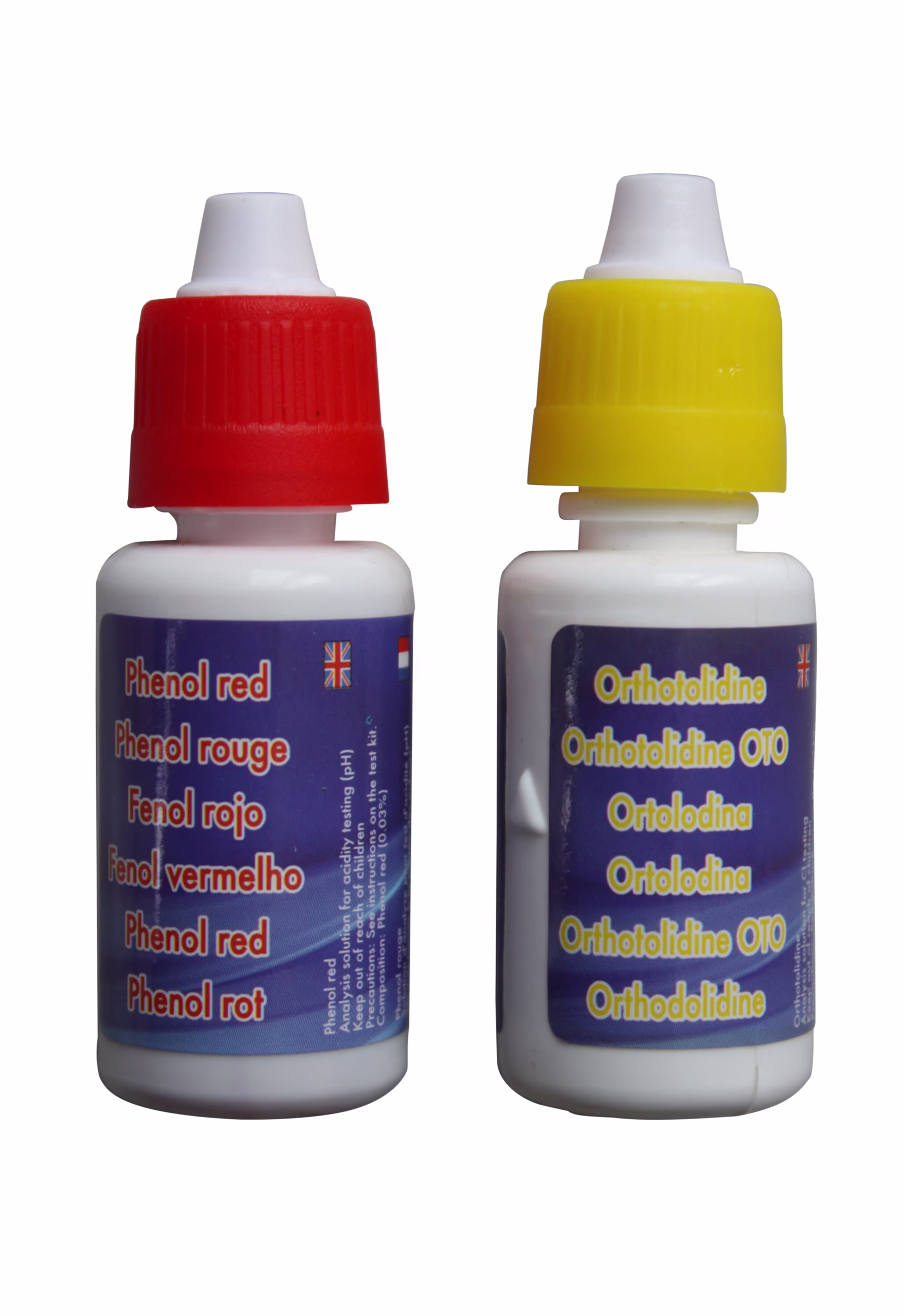 Testovací kapky Cl/pH – set